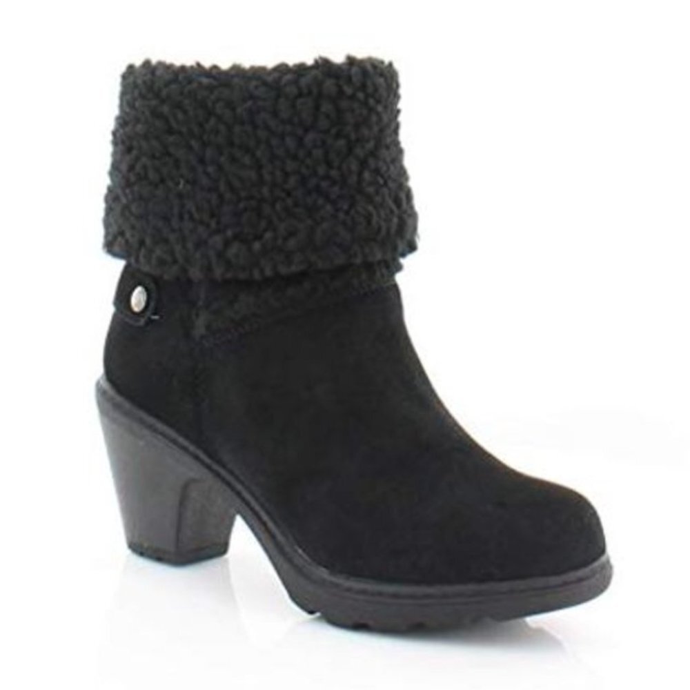 ANNE KLEIN Harvest black suede winter boots 9.5 NIB - Picture 6 of 6